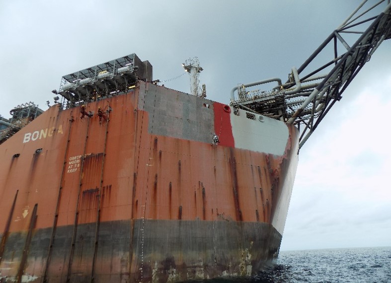Nigeria: Altrad is awarded the full painting refurbishment for the hull of the BONGA FPSO